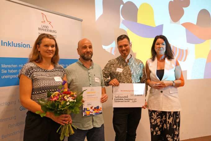 Inklusionspreis 2025: 1. Platz