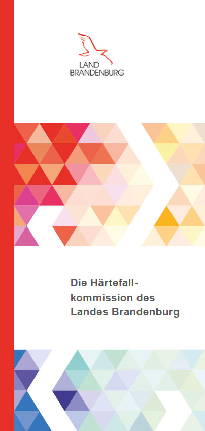 Bild vergrößern (Bild: Titel Faltblatt: Härtefallkommission)